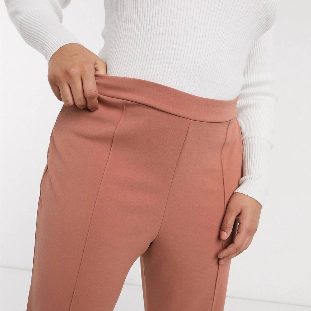 ASOS DESIGN Curve Crepe Peg Pants